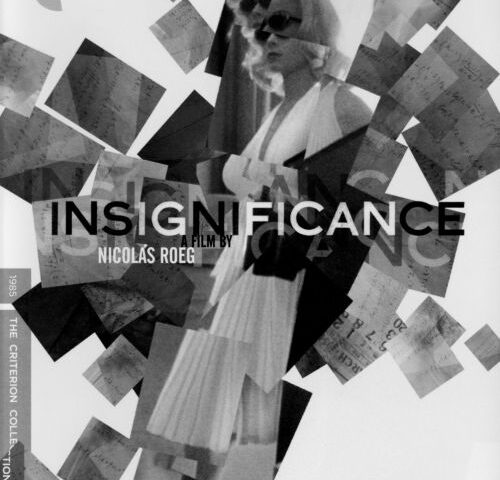 «Insignificance». A film by Nicolas Roeg. 1985. The Criterion Collection. Blu-Ray. («Незначительность». Режиссер Николас Роуг.)