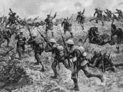 Битва на Сомме. 1916 год.