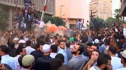 Беспорядки у американского посольства в Каире