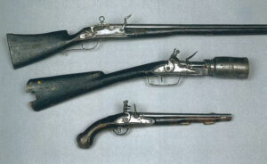 Стрелковое оружие второй половины 18-го века 