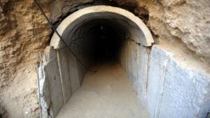 Один из тоннелей ХАМАСА 
