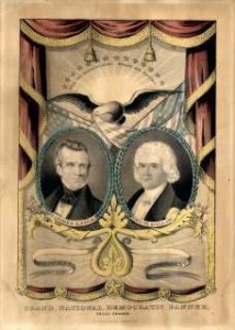 Предвыборный плакат 1844 г.