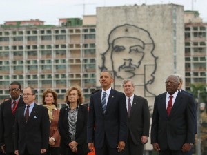 Обама сфотографировался на фоне Че Гевары