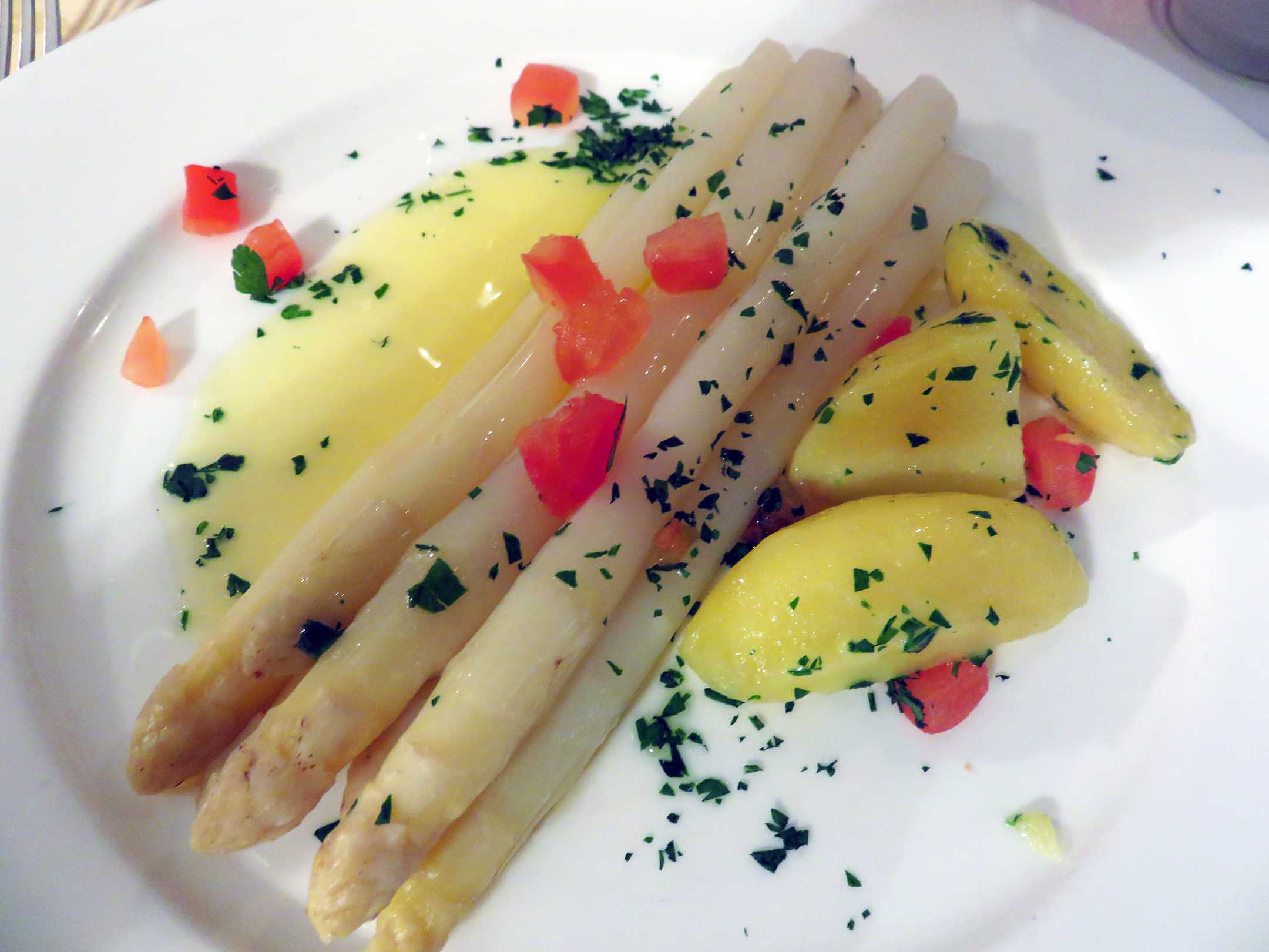 3. White asparagus