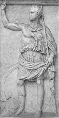 Древнегреческий историк, государственный деятель и военачальник Полибий 