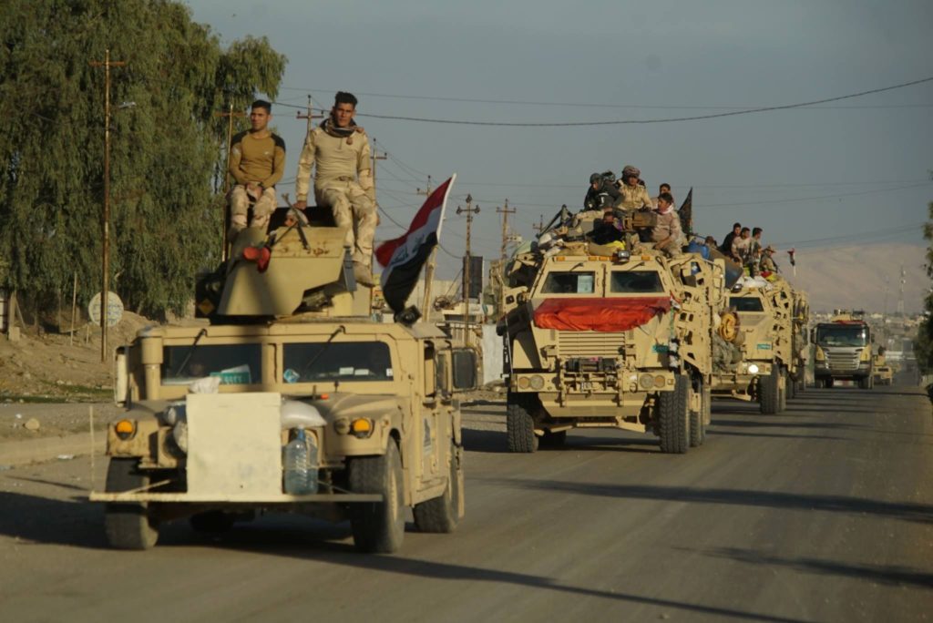 Иракские войска вступают в Мосул 