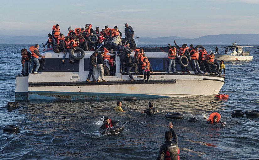 Мигранты из стран Ближнего Востока рвутся в Европу, преодолевая множество препятствий. А потом устривают беспорядки, подобные тем, что недавно потрясли Швецию... 