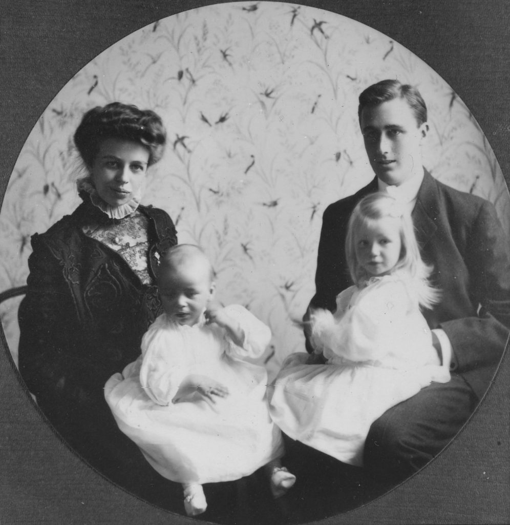 Супруги Рузвельт в 1908 г. 