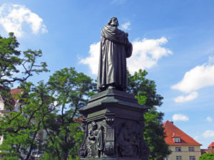 1. Luther monument in Eisenach