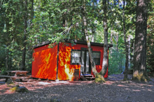 2. Cabin in Camp Navarro