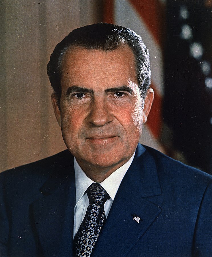 Президент Ричард М. Никсон 