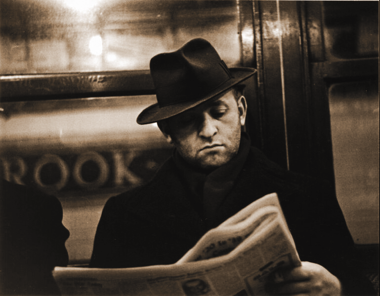 4. Walker Evans Subway Portrait