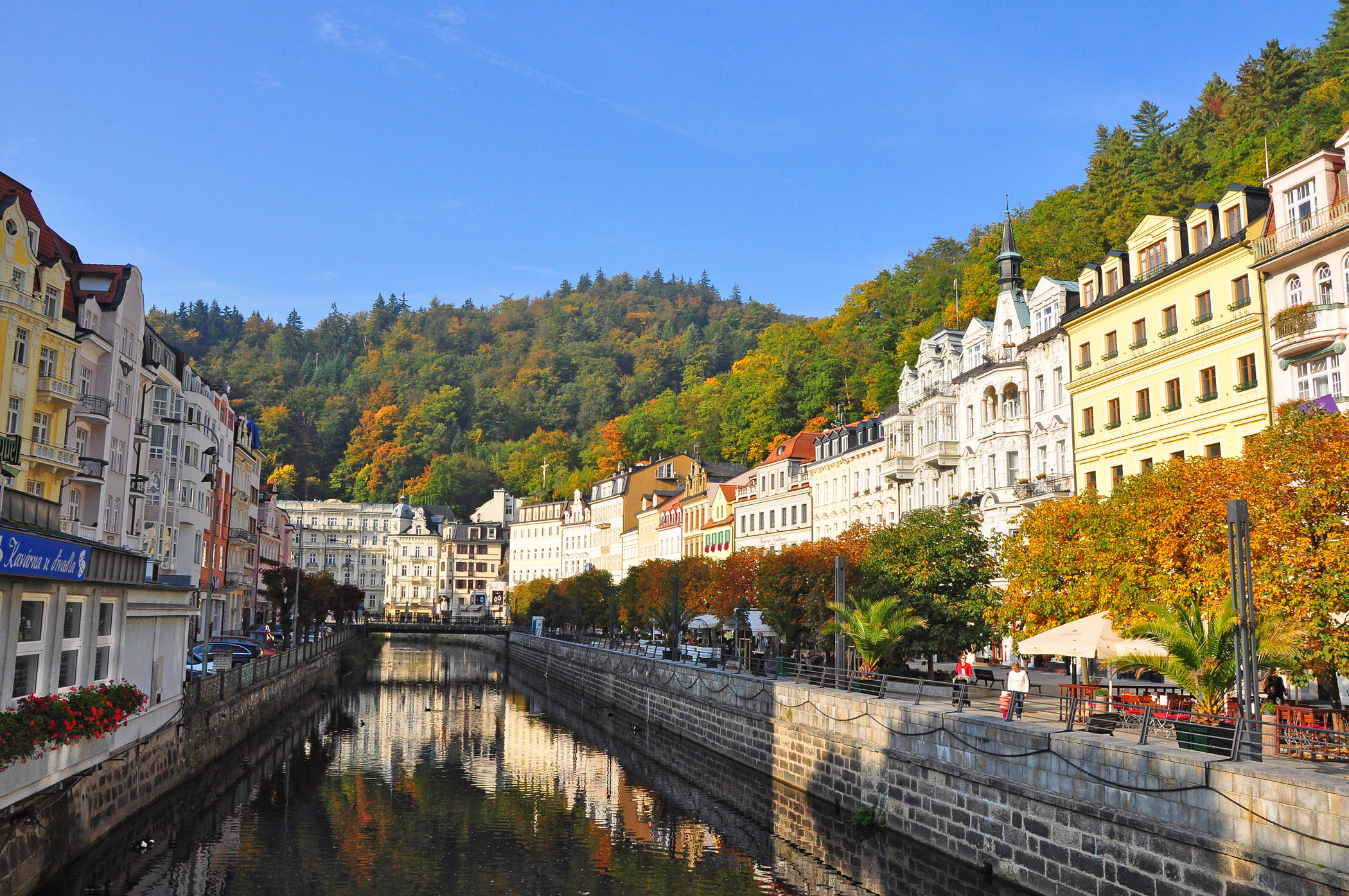 1. Karlovy Vary and Tepla River