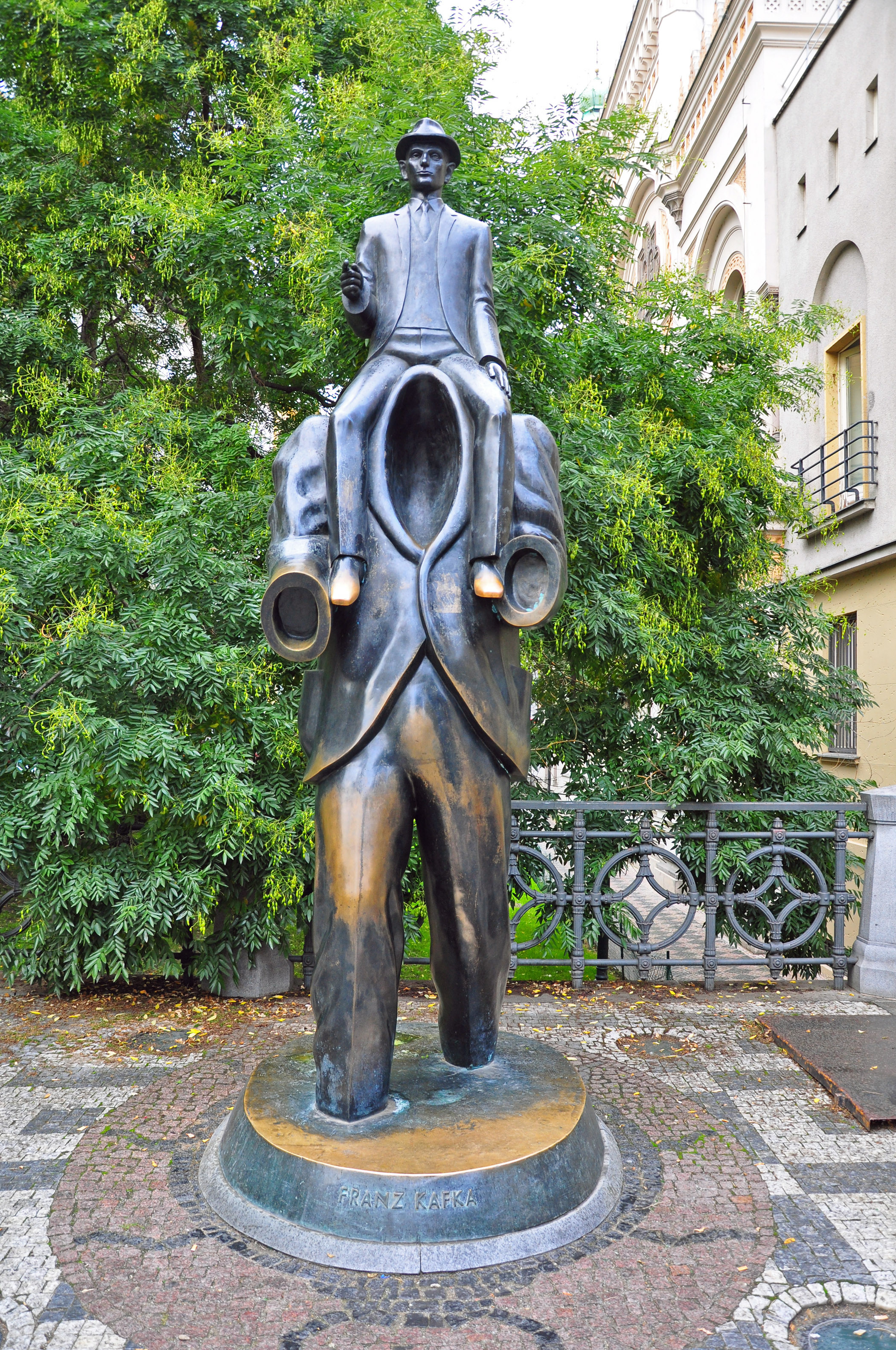 4. Kafka monument