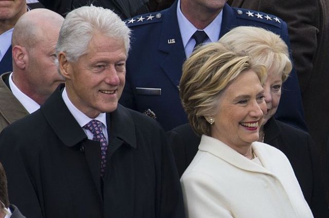 Билл и Хиллари Клинтон 