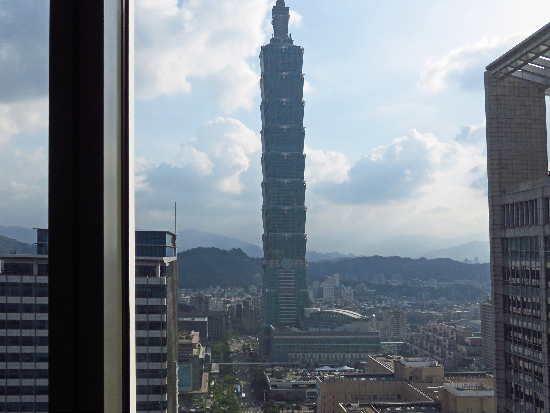 3. A view of Taipei 101