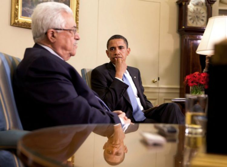 Махмуд Аббас и Барак Обама в Белом доме. 28 мая 2009 г. Photo: Pete Souza 