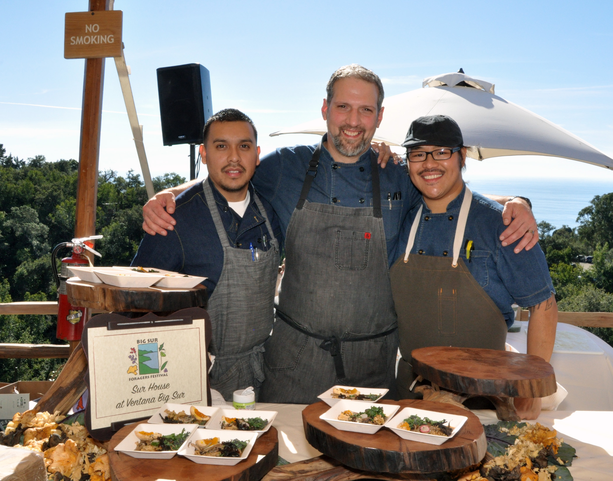 6. Chef and cooks of Sur House at Ventana Big Sur