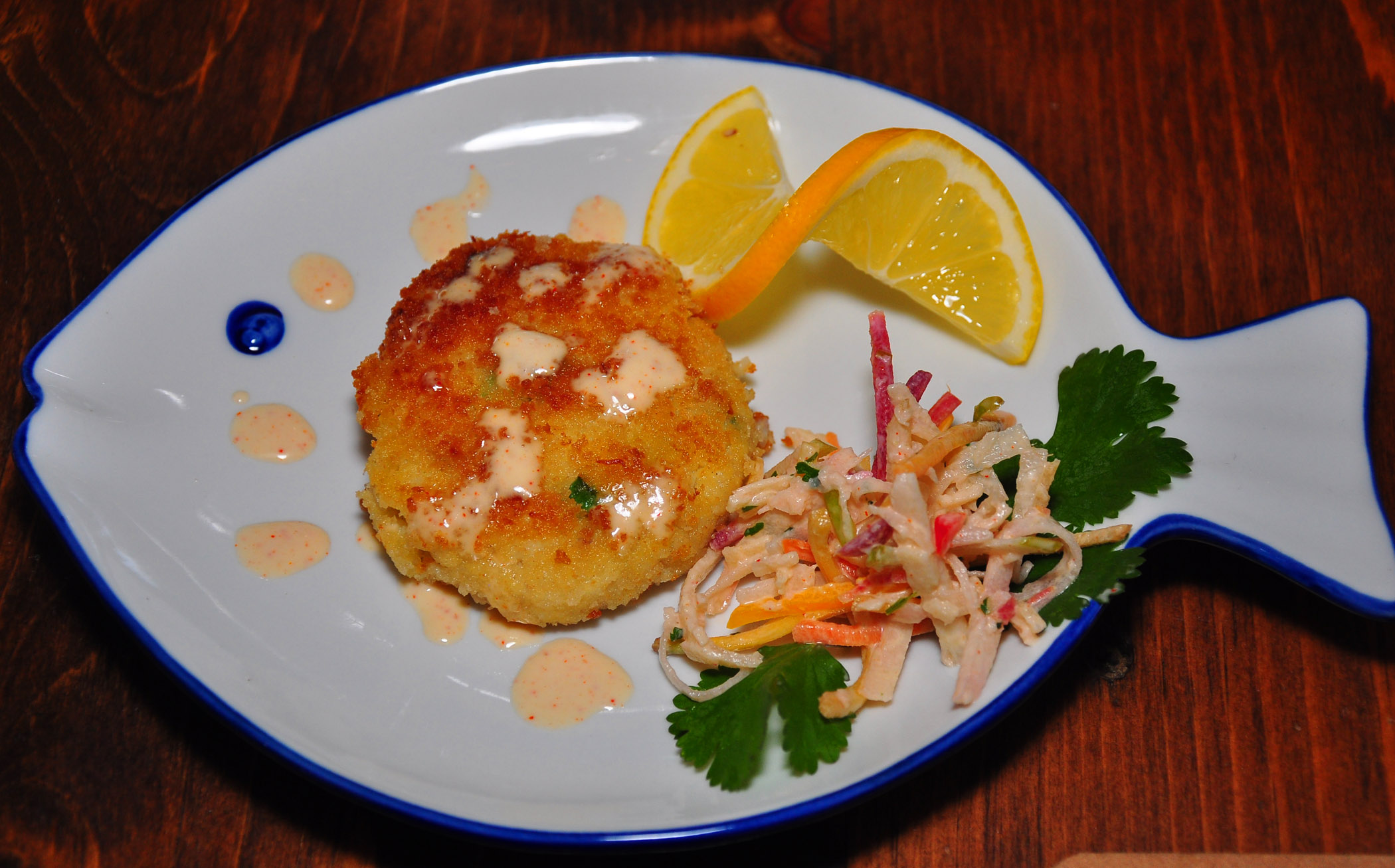 4. Traditional crabcake