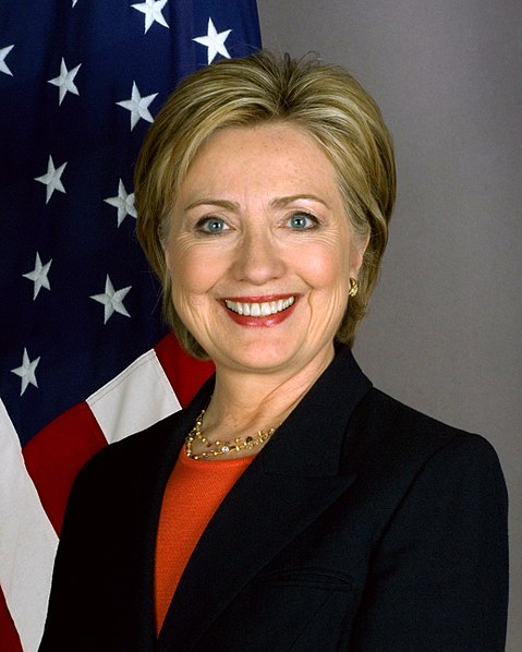 Первая леди Хиллари Клинтон 