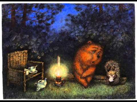 «Ежик и Медвежонок». 1999. Иллюстрация Франчески Ярбусовой 