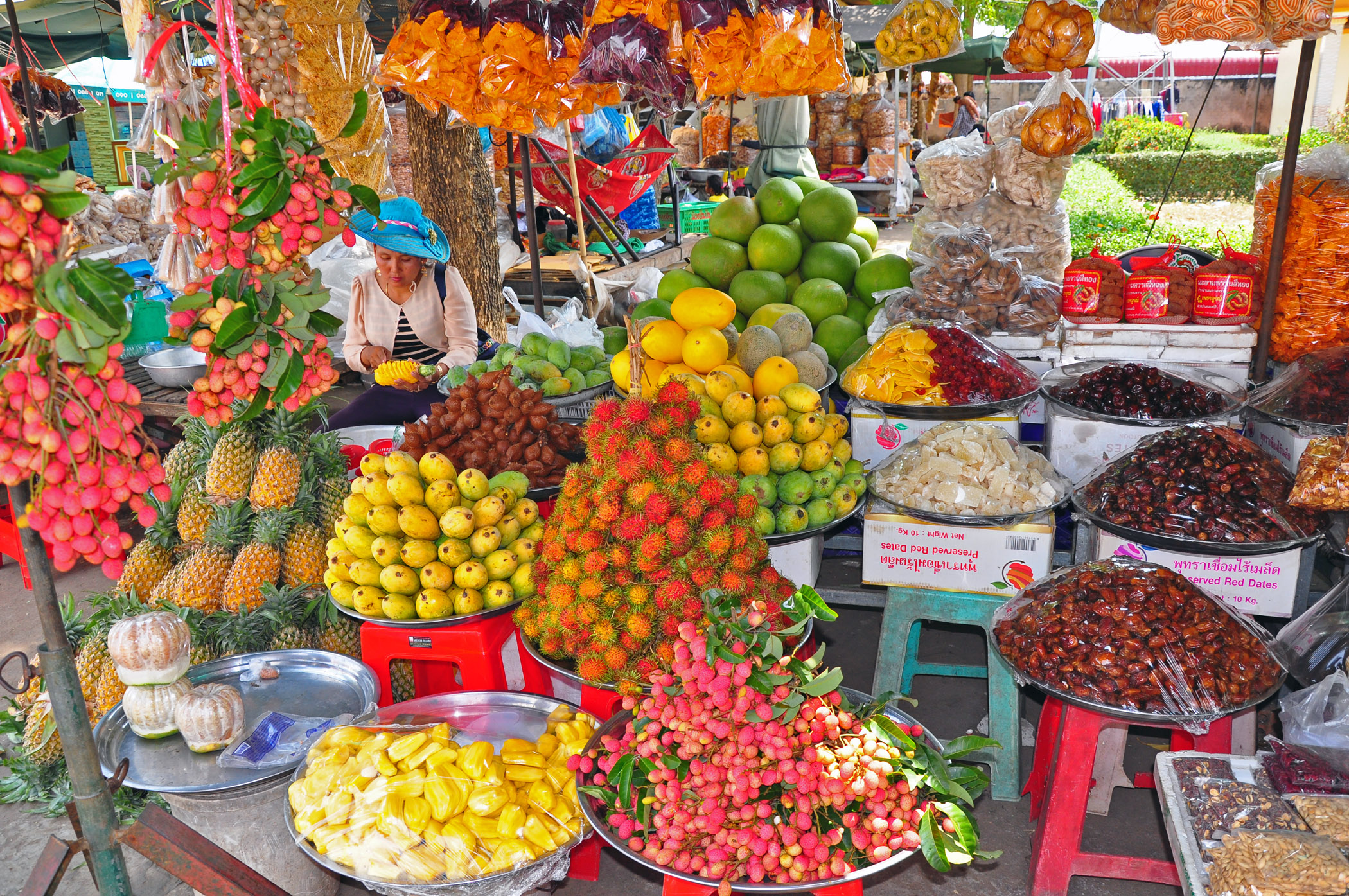 4. Market in Cambodia