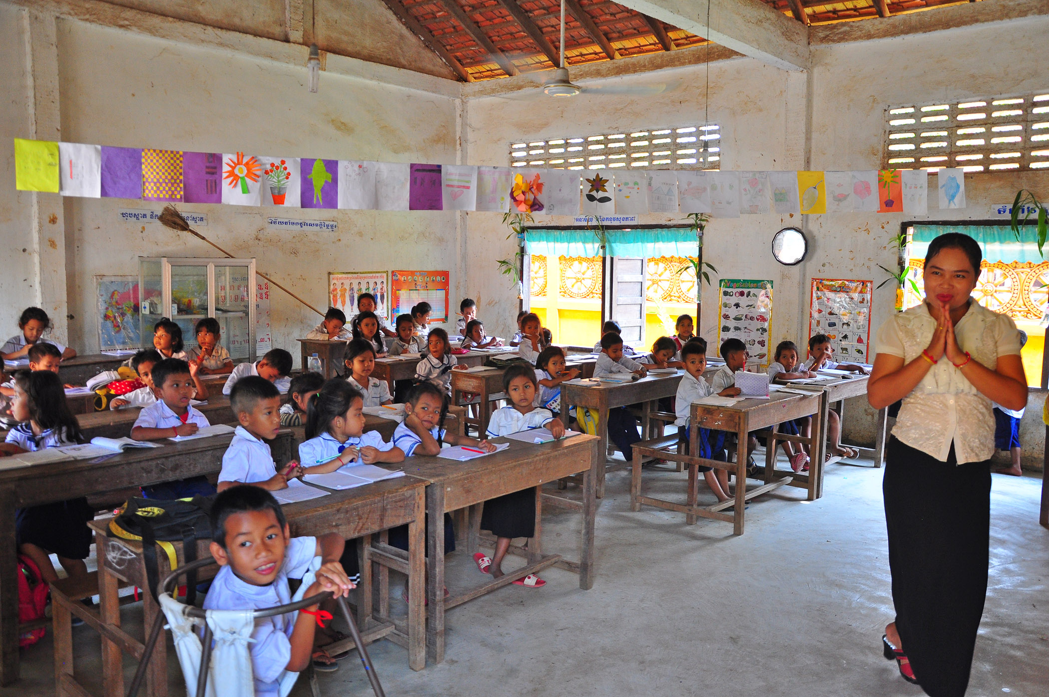 6. School in Cambodia