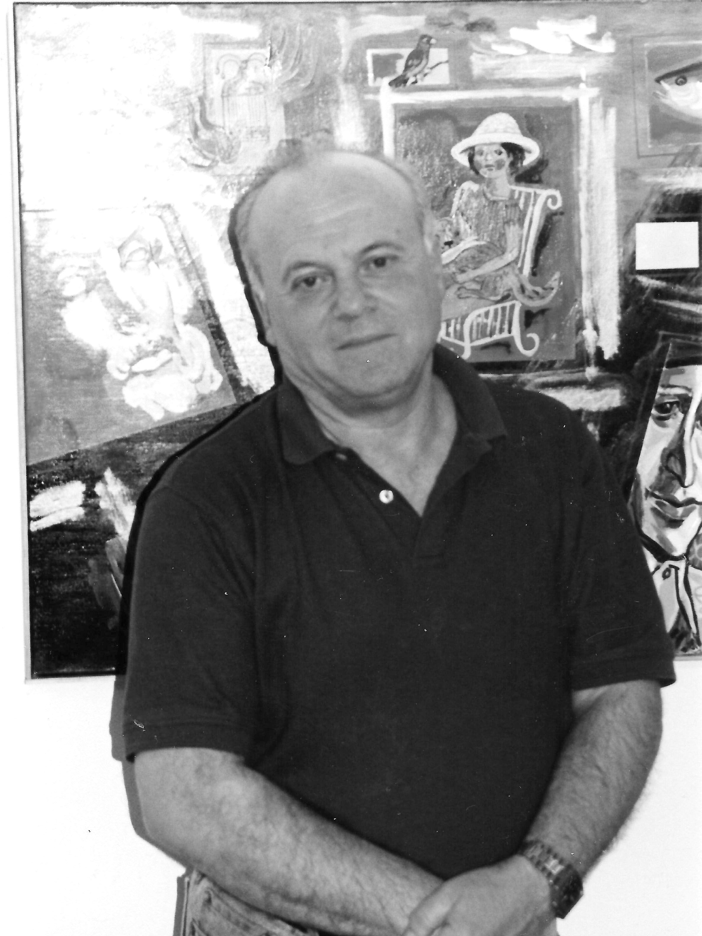Павел Тайбер в галерее «Европа» в Пало-Алто 