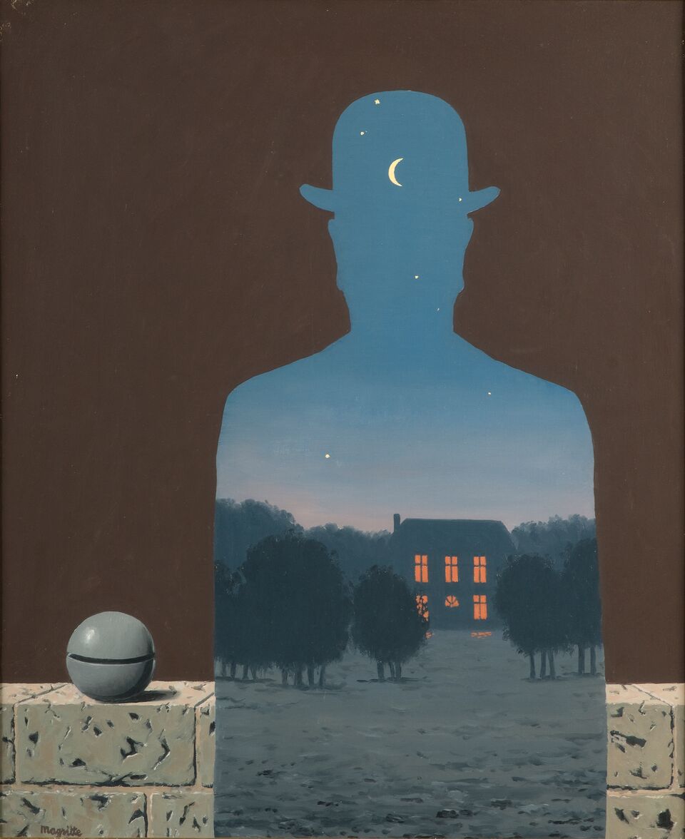 3. Rene Magritte The Happy Donor