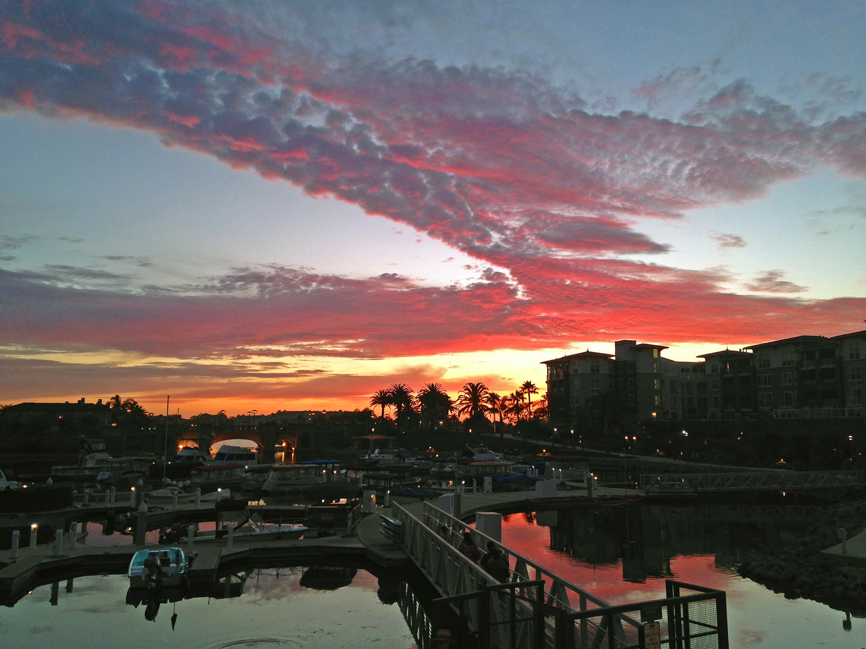 1. Sunset at Channel Islands Harbor