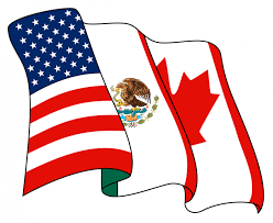 A North American Free Trade Agreement (NAFTA) Logo. Author: Nicoguaro. Creative Commons Attribution 3.0 Unported license.