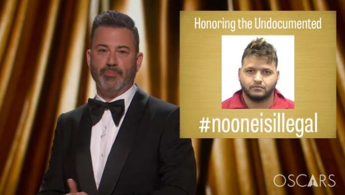 Oscars Observes Moment Of Silence For Undocumented Murderer Tragically Called ‘Illegal’