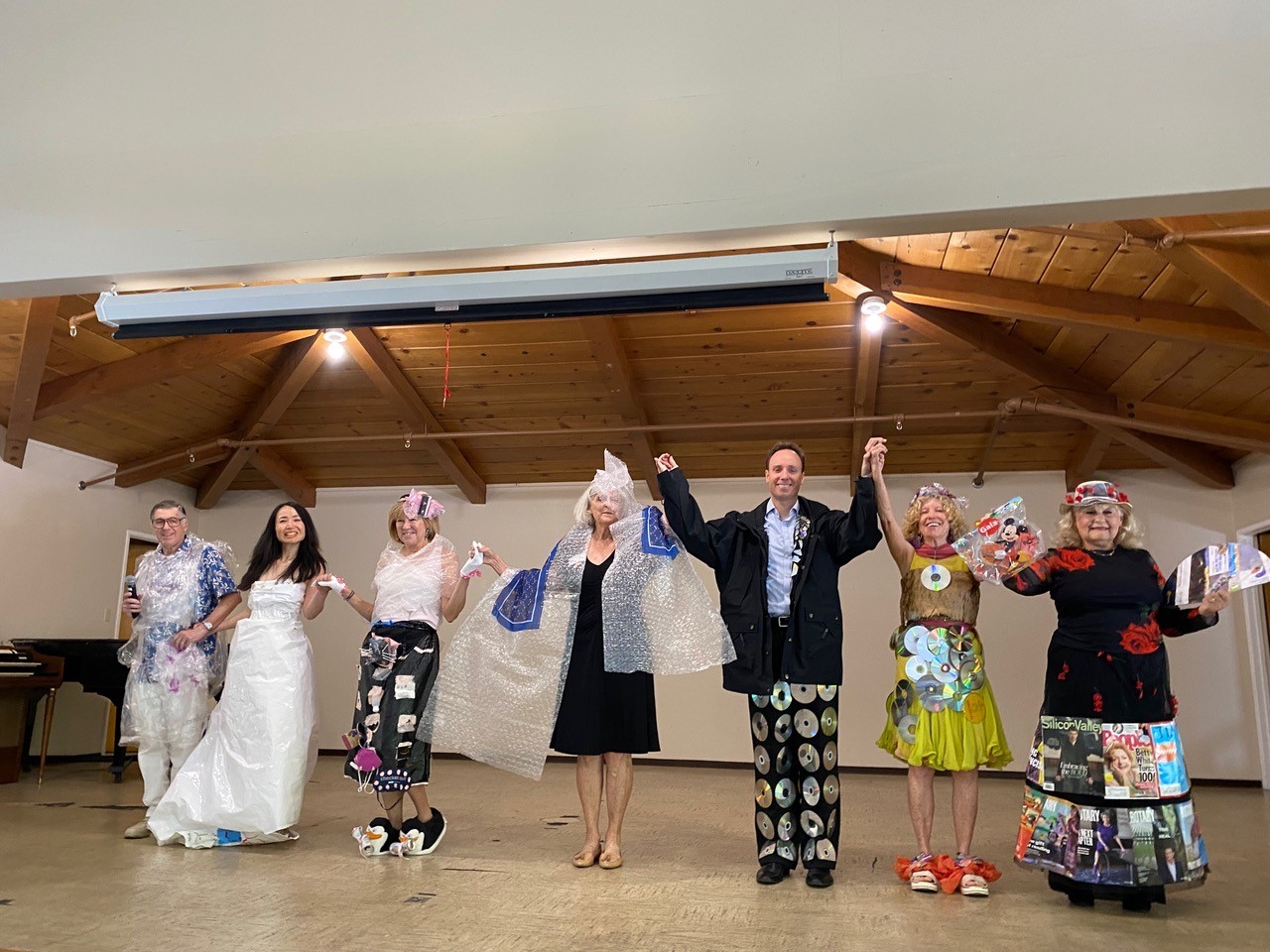 Los Altos Rotary Club’s Fashionistas/Trashionistas Light Up the Stage