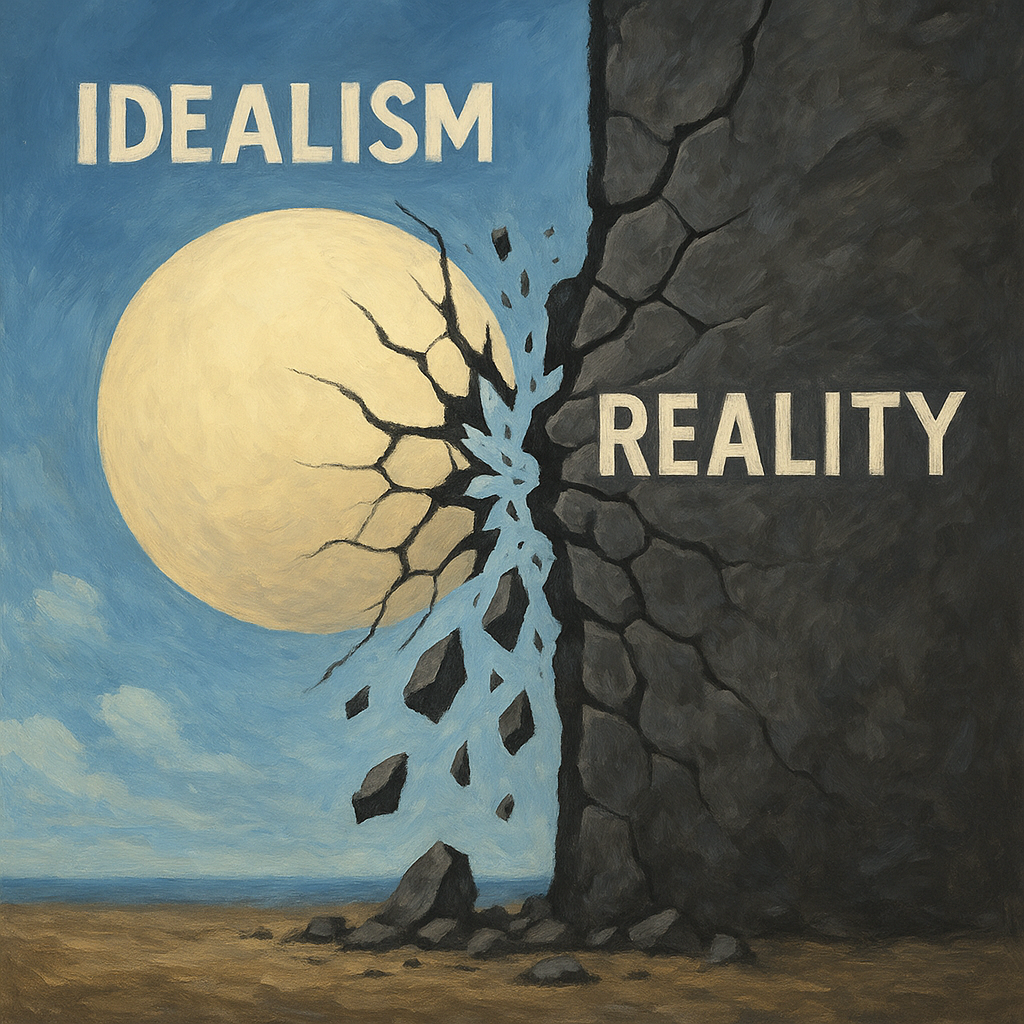 Встреча идеализма с асфальтом