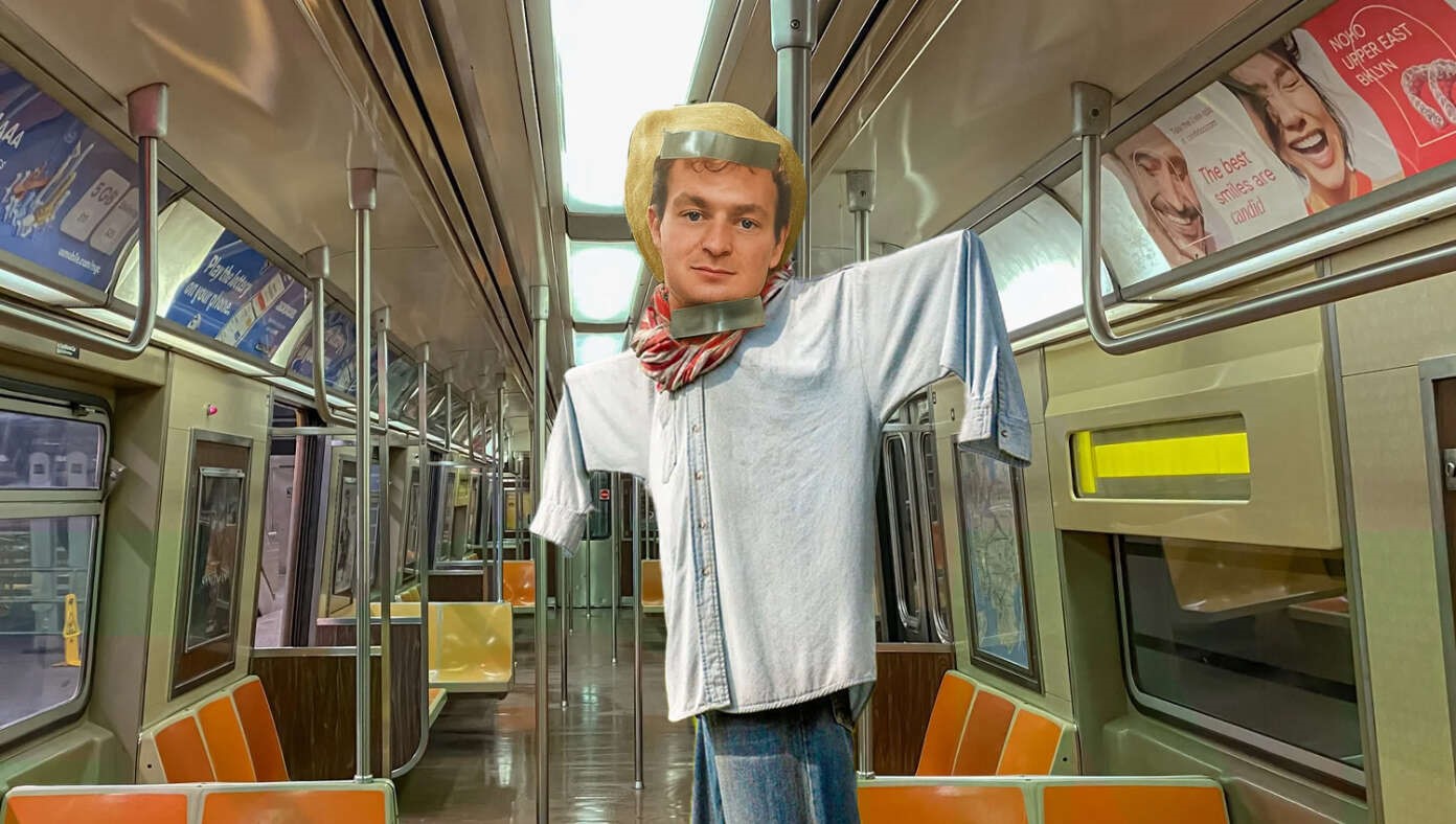 Cities Put Daniel Penny Scarecrows On Subways To Deter Crime