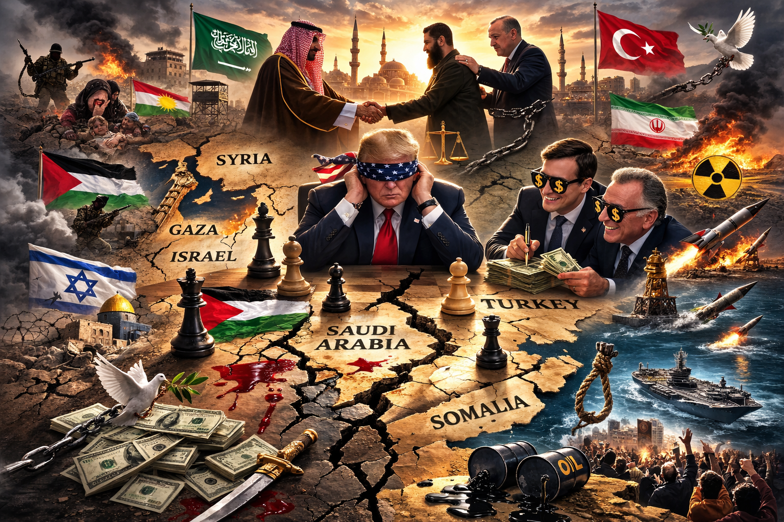 На Ближнем Востоке говорят по-арабски