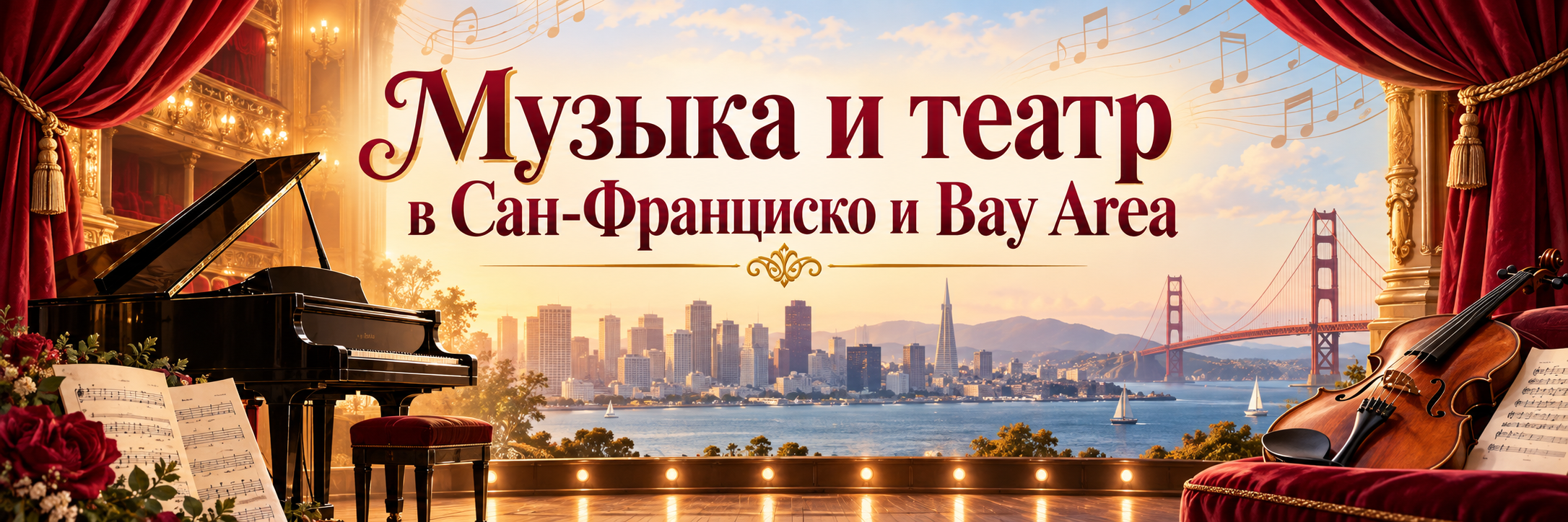 Музыка и театр в Сан-Франциcко и Bay Area